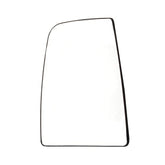 CK4Z17K707 Left Driver Side Upper Mirror Glass Compatible with Ford Transit 150 250 350 2015 2016 2017 Heated Convex Mirror Glass With Rear Holder Replaces CK4Z17K707B
